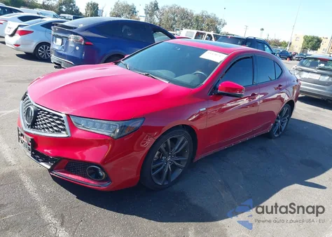 2019 Acura Tlx Tech A-Spec Pkgs from USA, damaged, VIN 19UUB2F63KA008627